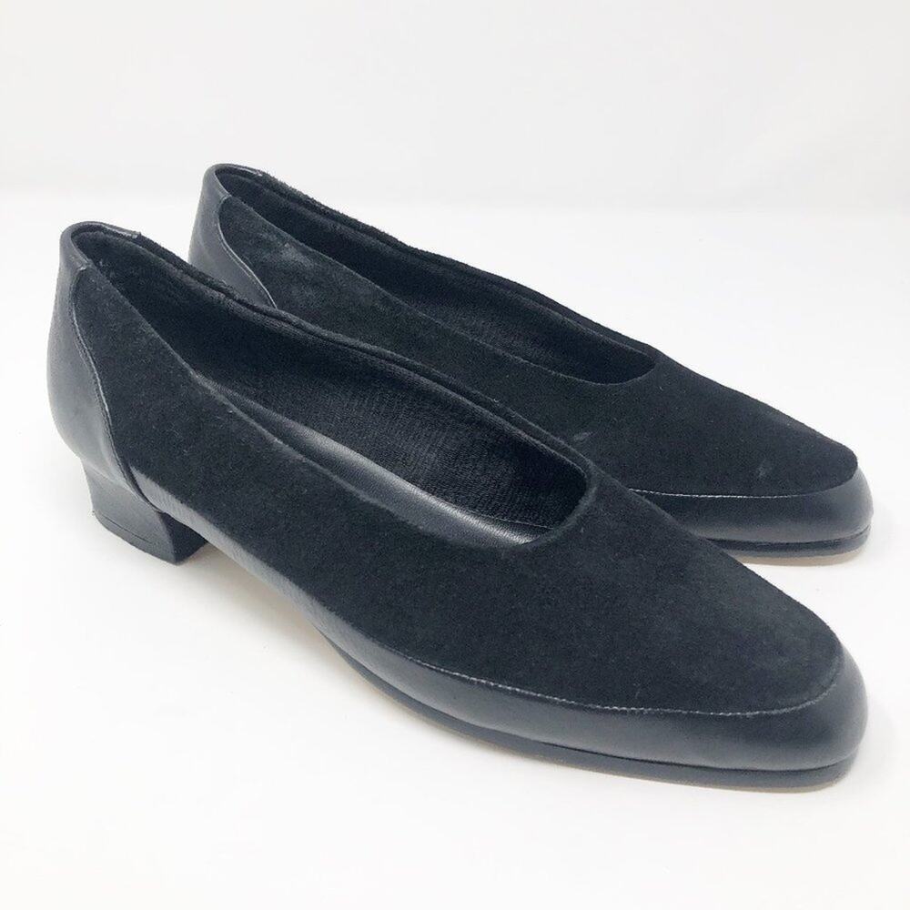 Beacon Euroflex Leather Suede Round Toe Shoes Size 9.5